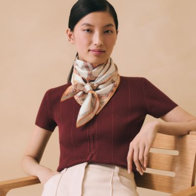 オレンジ - エルメスのカレ | レディス シルクカレ | Hermès